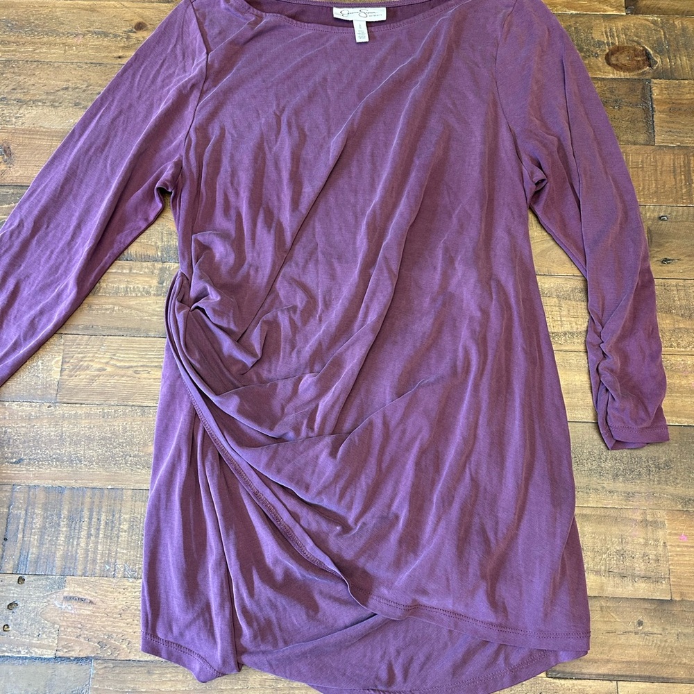 Jessica Simpson Plum Long Sleeve Tunic